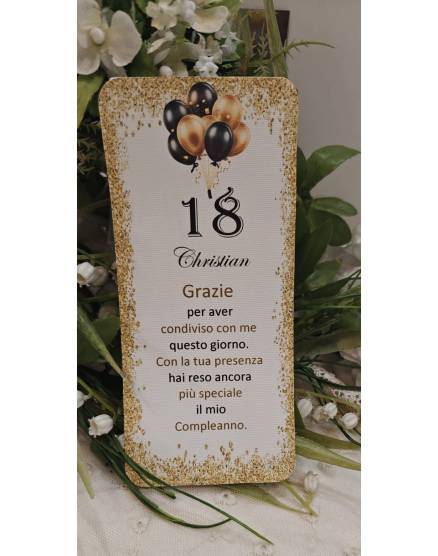 SEGNAPOSTO COMPLEANNO