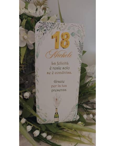 SEGNAPOSTO COMPLEANNO