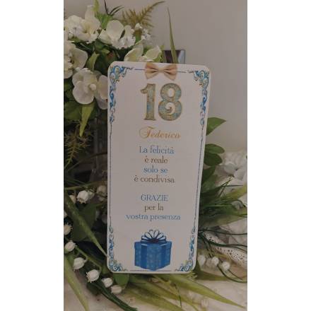 SEGNAPOSTO COMPLEANNO