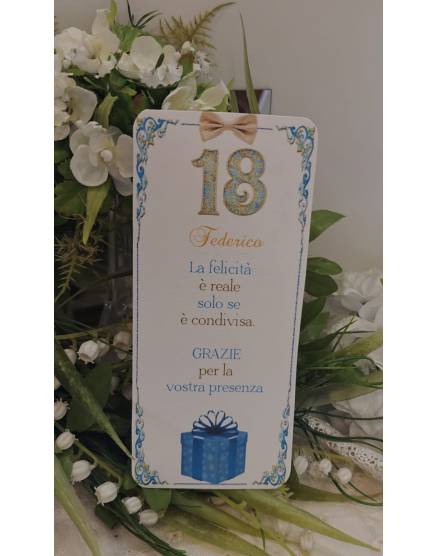 SEGNAPOSTO COMPLEANNO