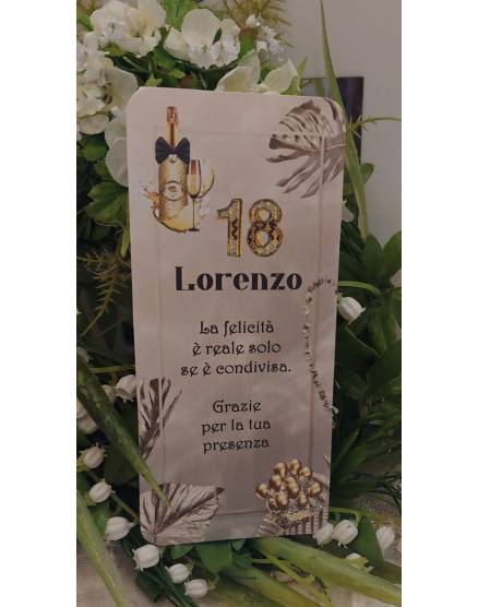 SEGNAPOSTO COMPLEANNO