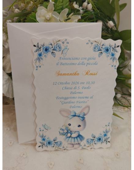 INVITO BATTESIMO BIMBA