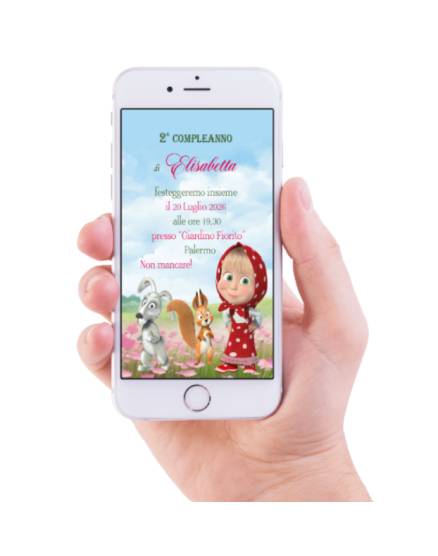 INVITO DIGITALE COMPLEANNO