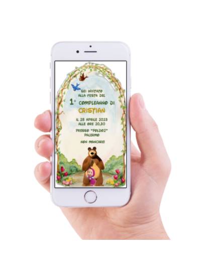 INVITO DIGITALE COMPLEANNO