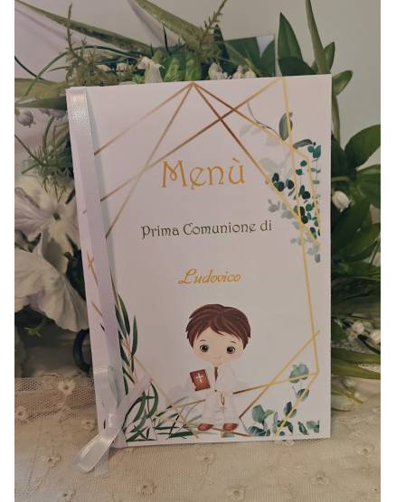 MENU' PRIMA COMUNIONE