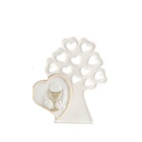 BOMBONIERA ALBERO CUORI CON CONFETTI