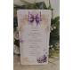 MENU' DI NOZZE FIORI GLICINE
