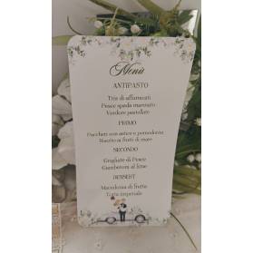 MENU' DI NOZZE SPOSINI