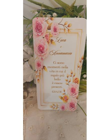 Segnalibro Matrimonio 