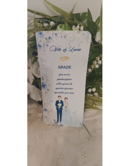 Segnalibro Matrimonio 