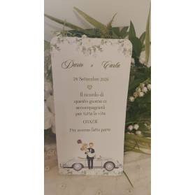 SEGNAPOSTO MATRIMONIO SPOSI