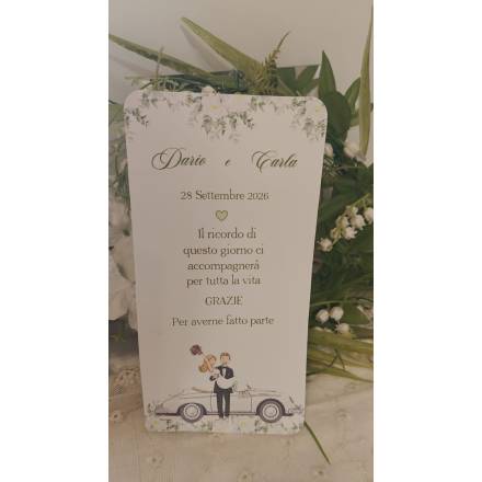Segnalibro Matrimonio 
