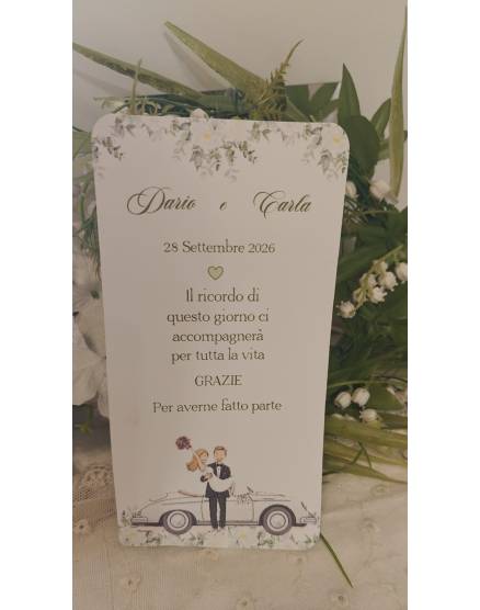 Segnalibro Matrimonio 