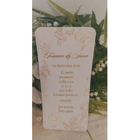 SEGNAPOSTO MATRIMONIO SPOSI