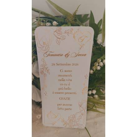 Segnalibro Matrimonio 
