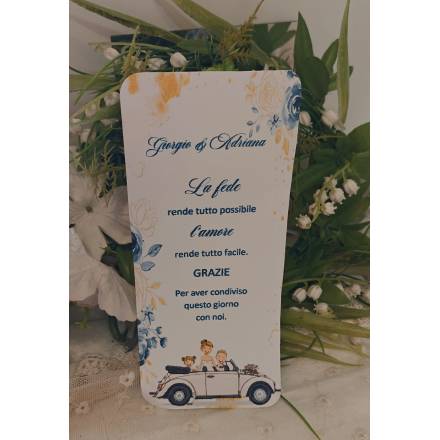 Segnalibro Matrimonio 