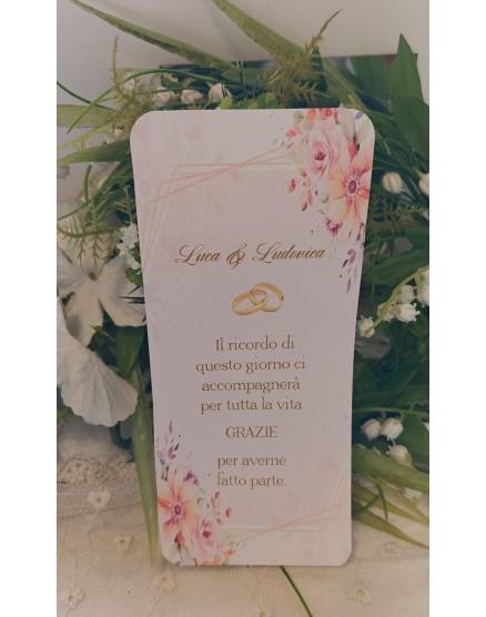 Segnalibro Matrimonio 