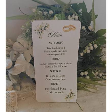 MENU' DI NOZZE