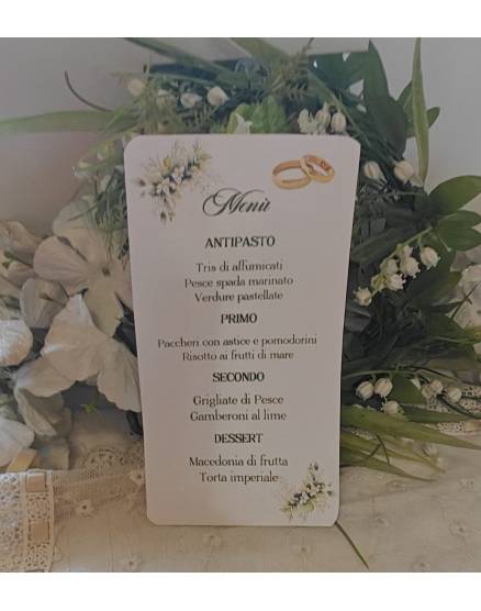 MENU' DI NOZZE
