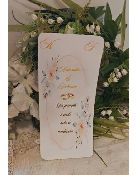 Segnalibro Matrimonio 