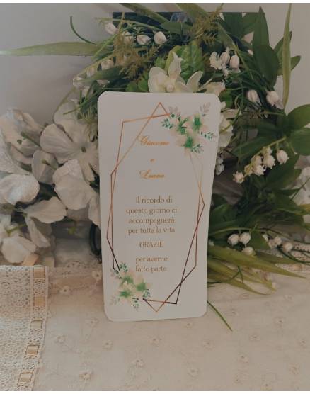 Segnalibro Matrimonio 