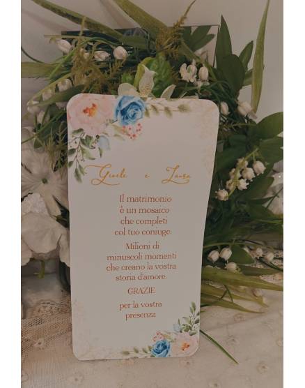 Segnalibro Matrimonio 