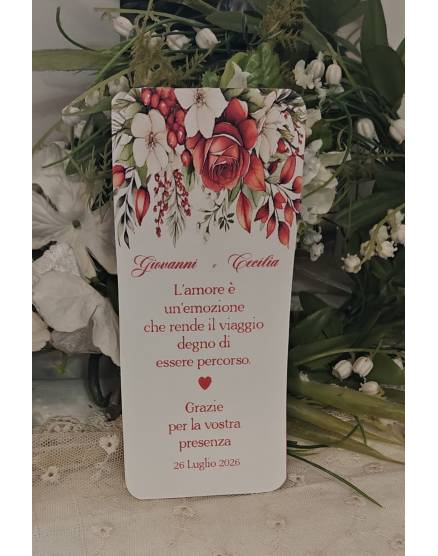 Segnalibro Matrimonio 