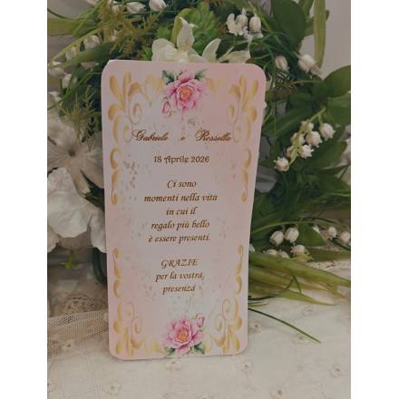 Segnalibro Matrimonio 