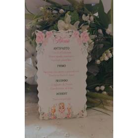 MENU' PRIMA COMUNIONE RAGAZZA