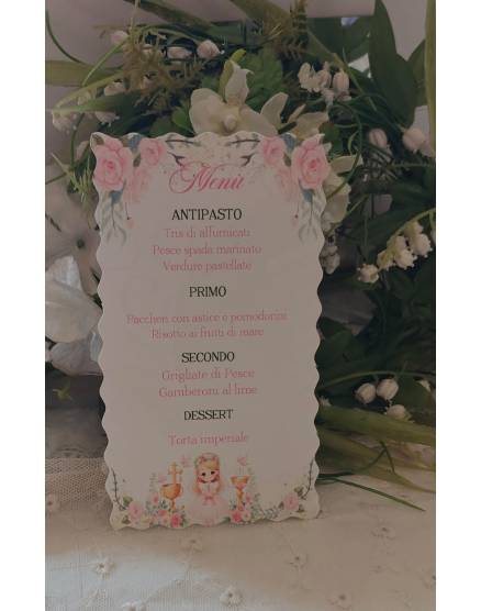 MENU'BATTESIMO LEONCINO