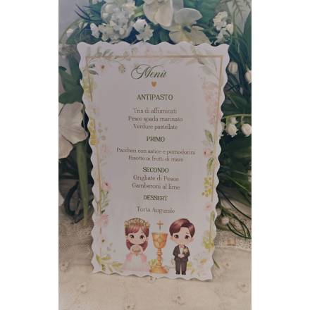 MENU'COMUNIONE