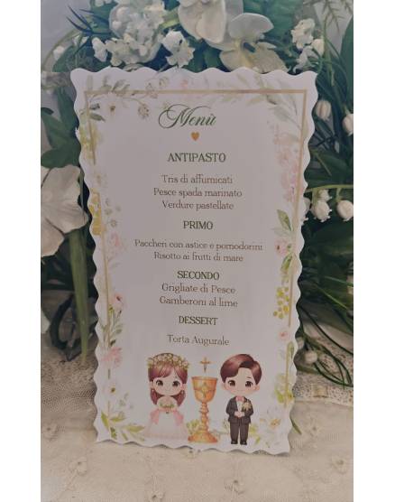 MENU'COMUNIONE