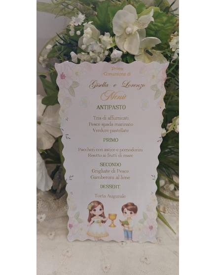 MENU'COMUNIONE