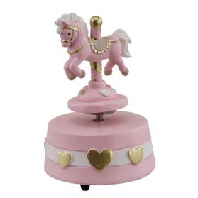 CARILLON CAVALLINO CON CUORI ORO