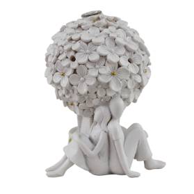 PROFUMATORE INNAMORATI ALBERO FLOWER LED CON CONFETTI