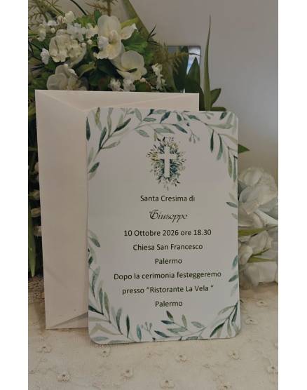 INVITO SANTA CRESIMA