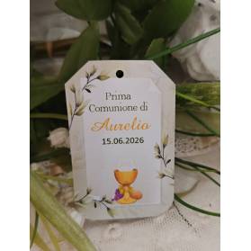 TAG PRIMA COMUNIONE PERSONALIZZATO