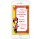 INVITO DIGITALE 1 ANNO MINNIE