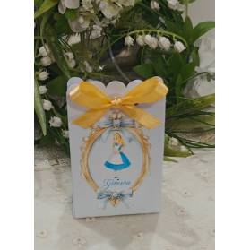 SCATOLINA COMPLEANNO ALICE CON CONFETTI