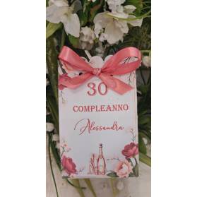 SCATOLINA COMPLEANNO 30 ANNI PERSONALIZZATA