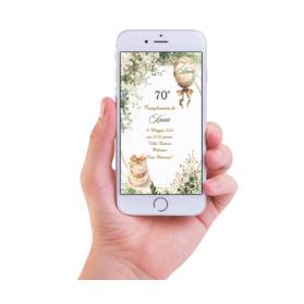 INVITO DIGITALE 70 ANNI DONNA