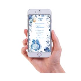 INVITO DIGITALE 70 ANNI DONNA