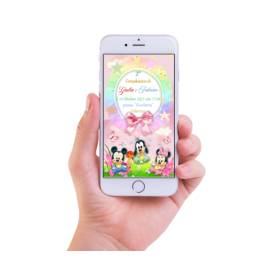 INVITO DIGITALE COMPLEANNO BAMBINI FRATELLI