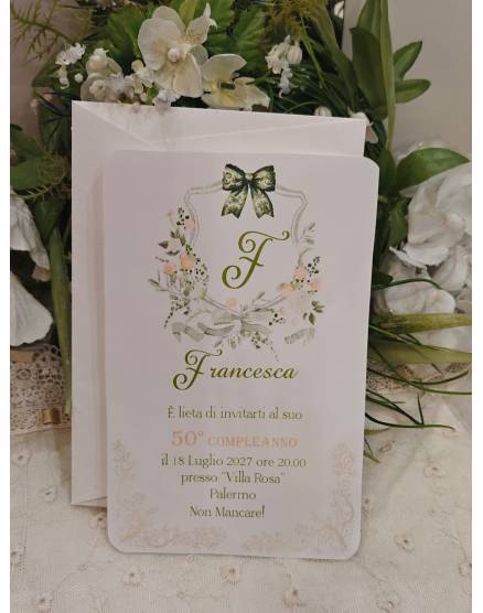 INVITO COMPLEANNO DONNA