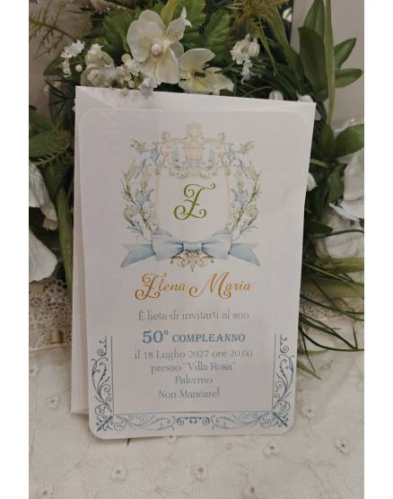 INVITO COMPLEANNO DONNA