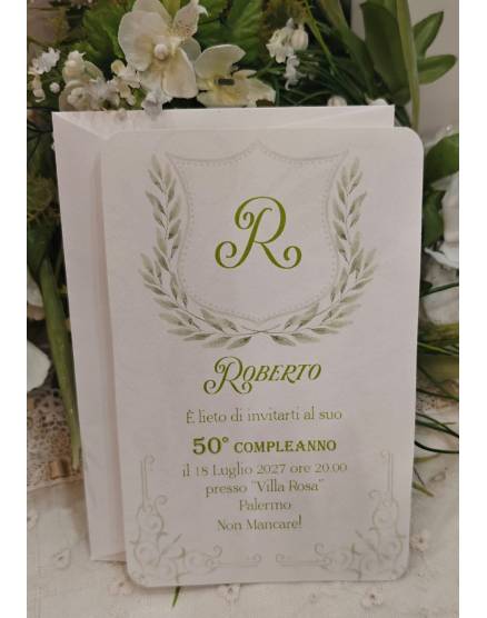 INVITO 50 ANNI uomo