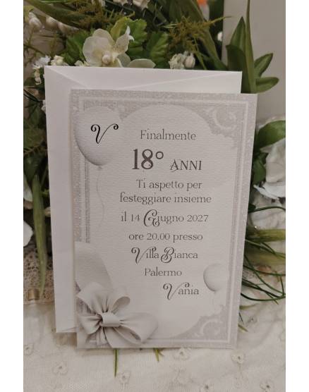 INVITO 18 ANNI