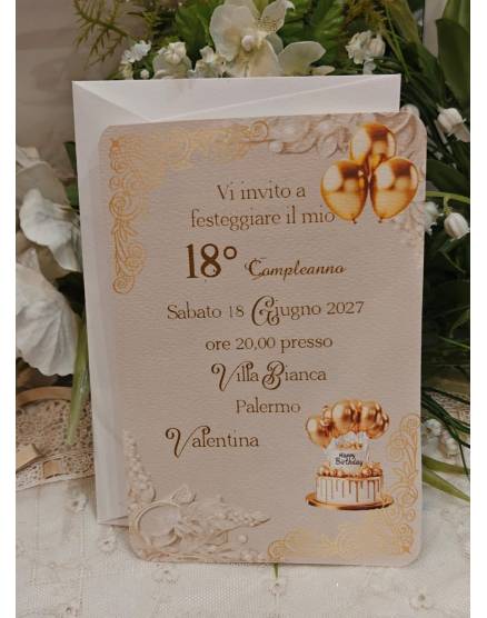 INVITO 18 ANNI