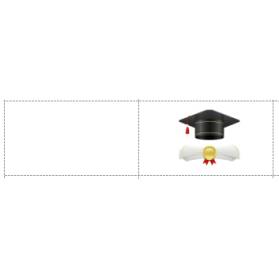 BIGLIETTINO CONFETTI LAUREA TOCCO