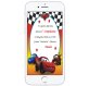 INVITO DIGITALE COMPLEANNO CARS
